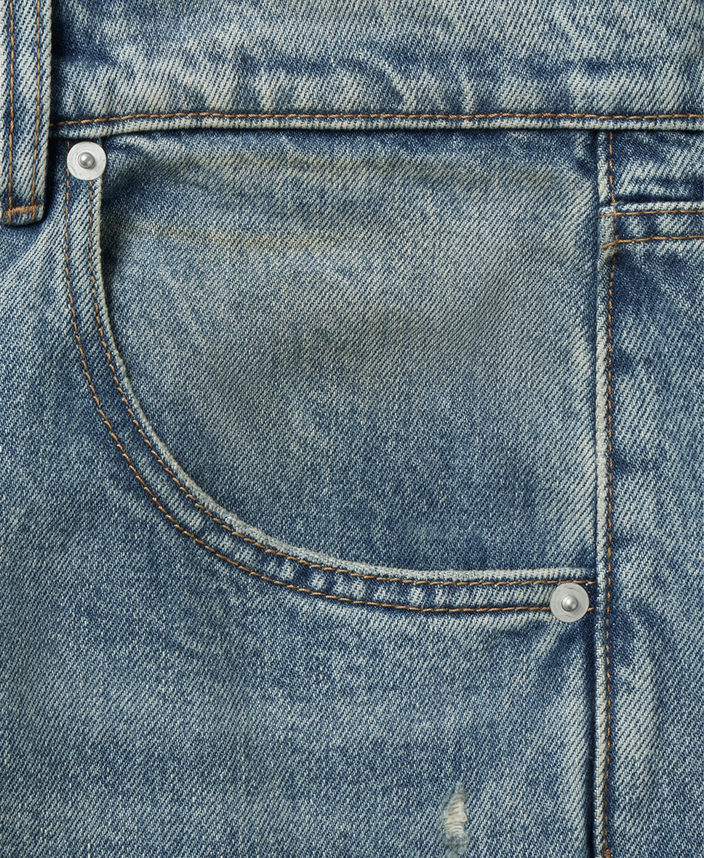 14oz 'Repaired' Denim Jeans