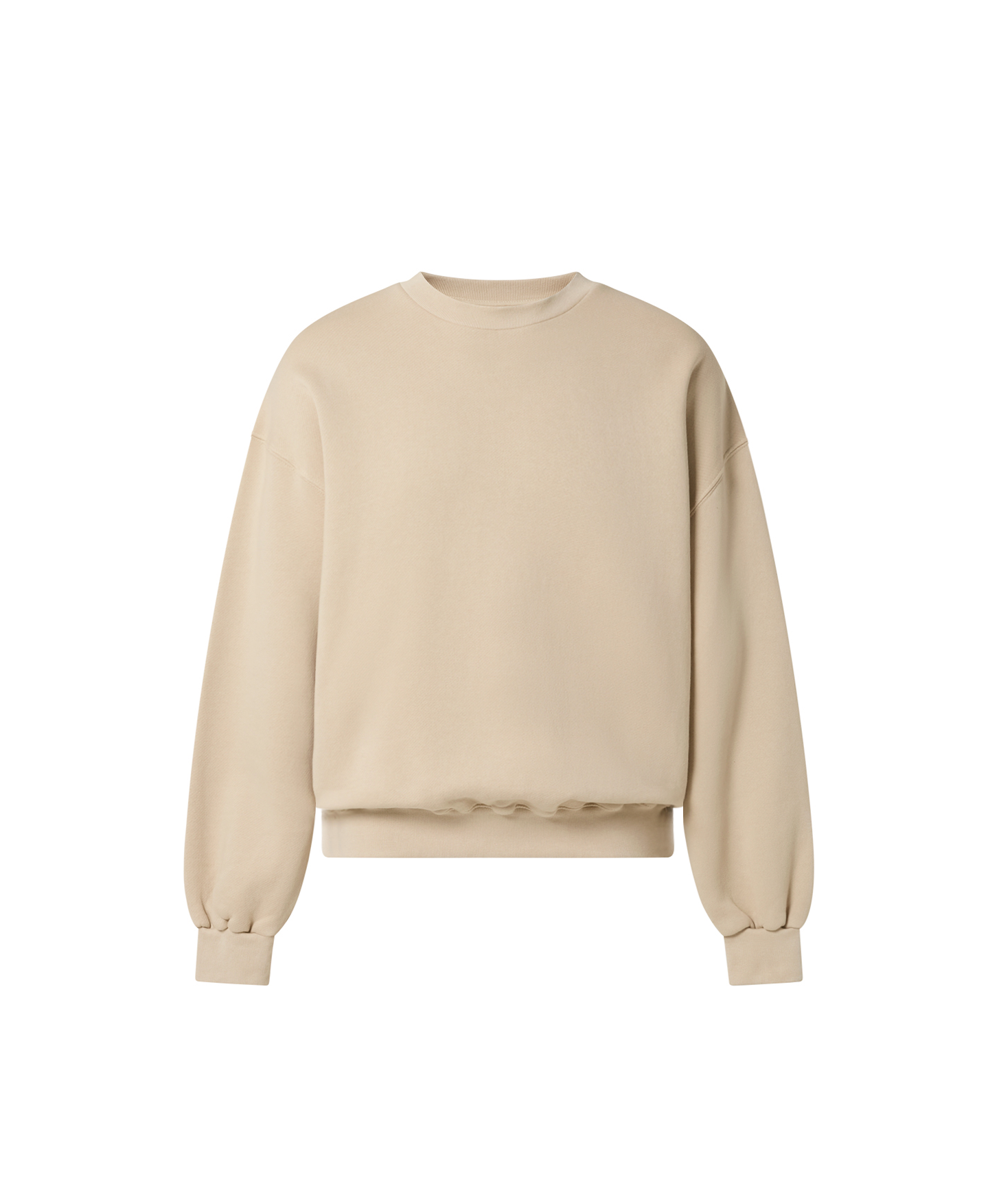 450 GSM Sand Crewneck