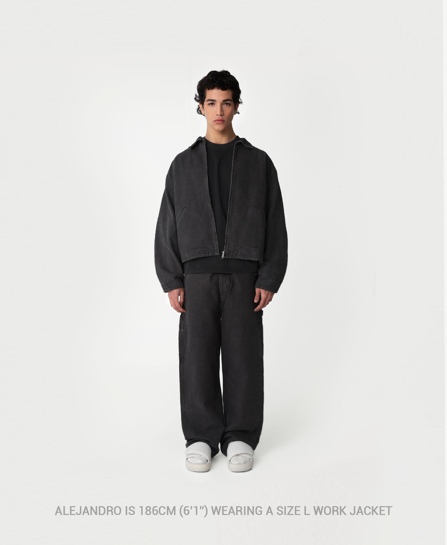 'Mud Gray' Work Jacket