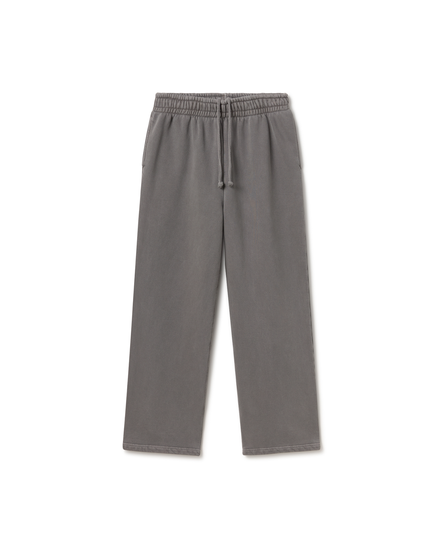 600 GSM 'Mud Gray' Straight-leg Pants