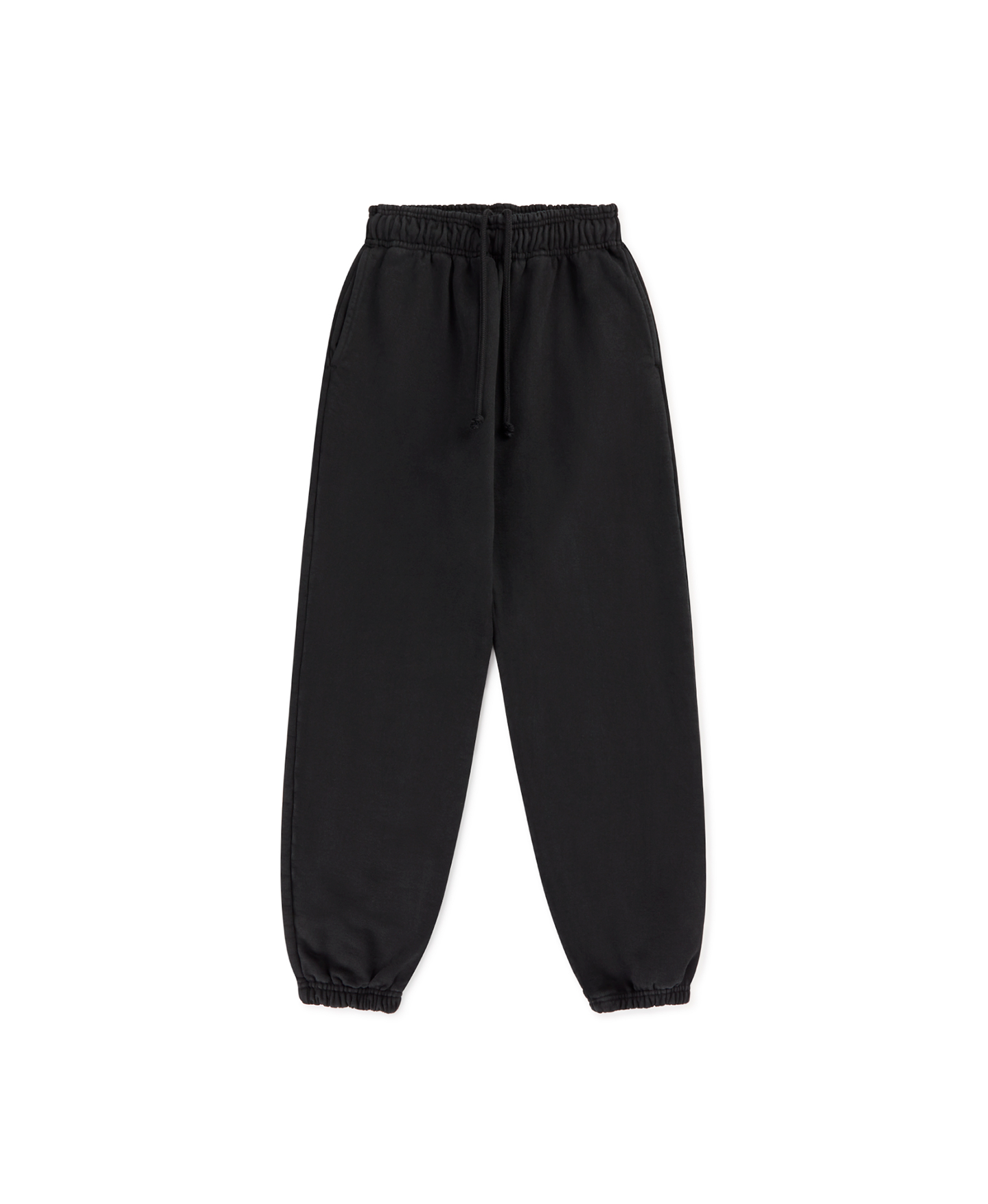 600 GSM 'Jet Black' Sweatpants