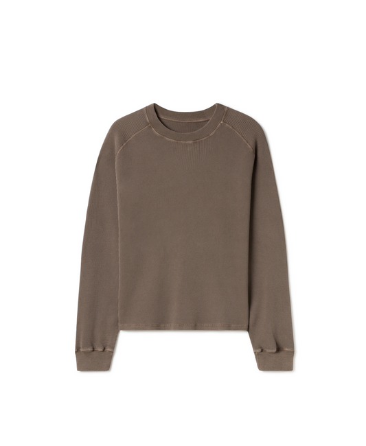 350 GSM 'Vintage Taupe' Thermal Longsleeve