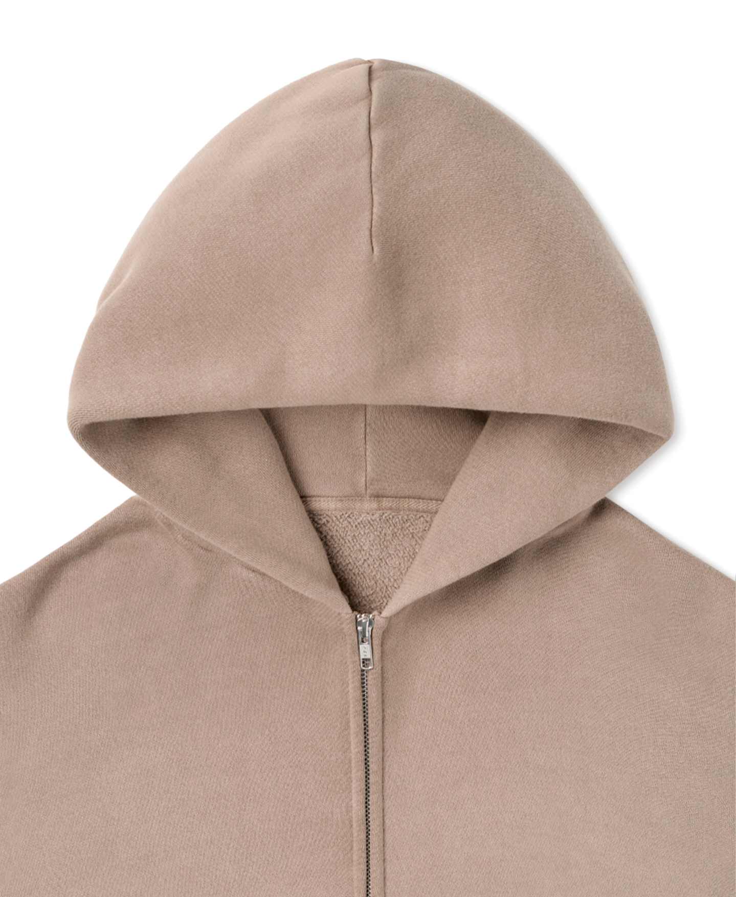 450 GSM 'Vintage Taupe' Zipper