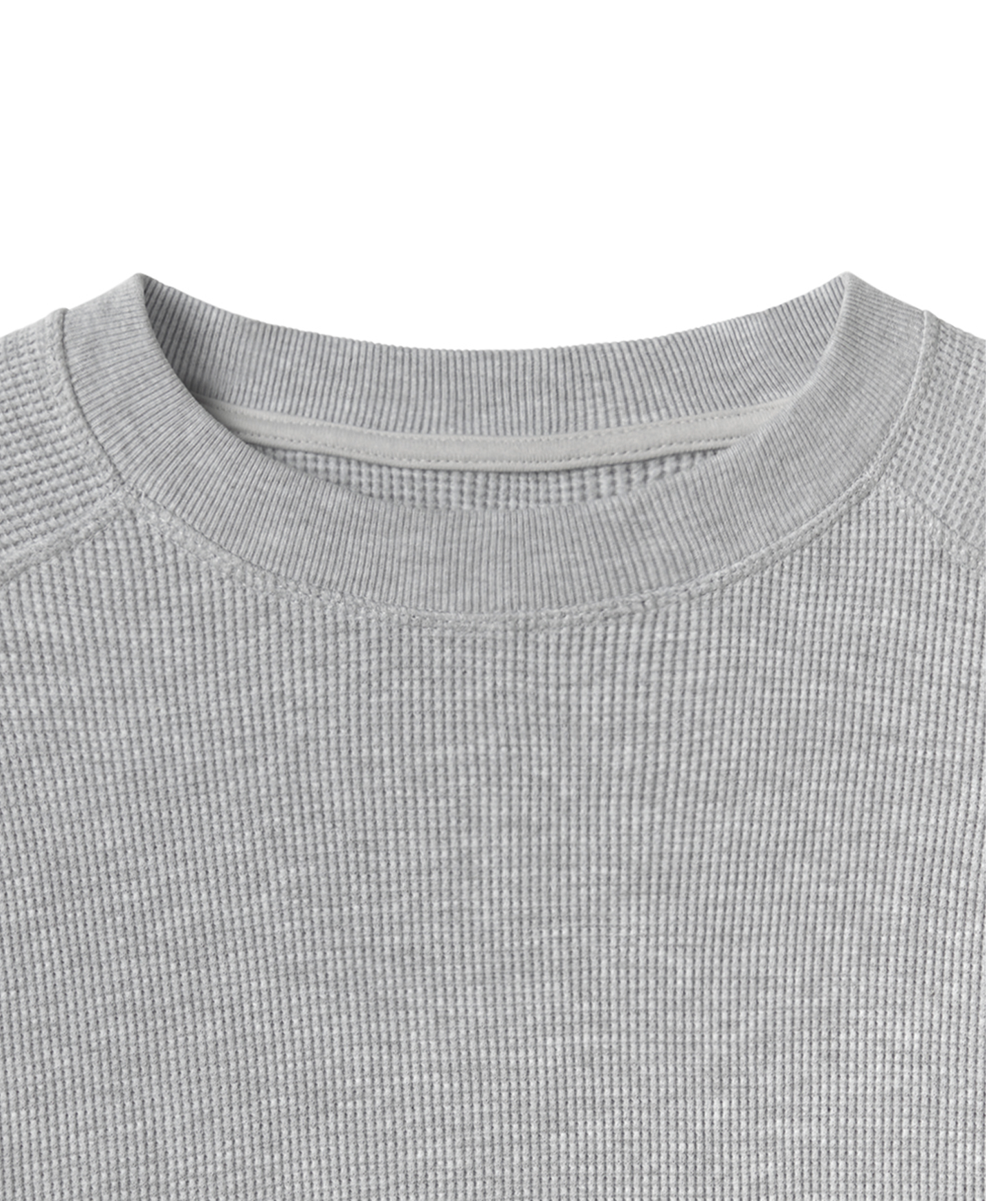 350 GSM 'Light Heather Gray' Thermal Longsleeve