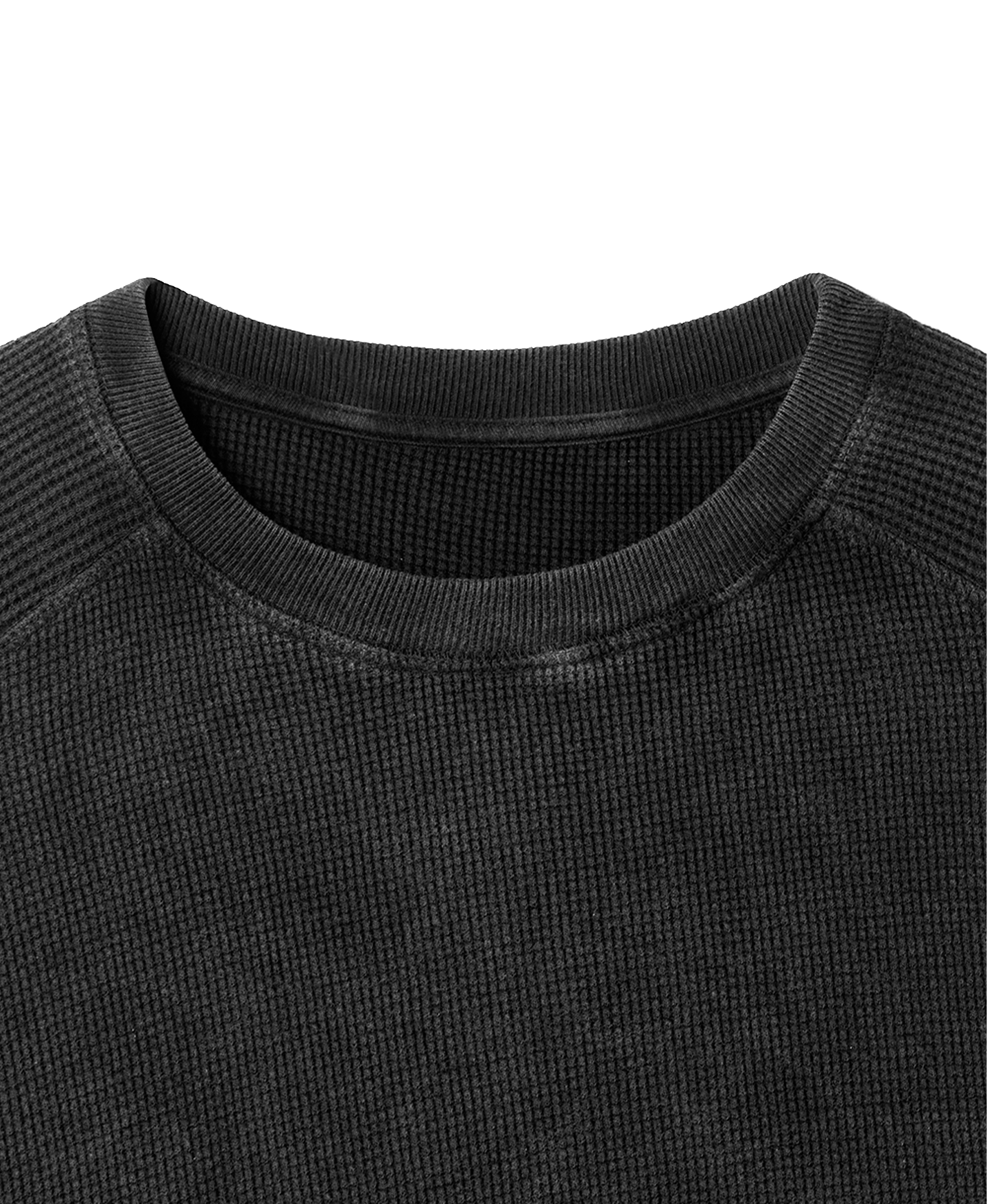 350 GSM 'Vintage Black' Thermal Longsleeve