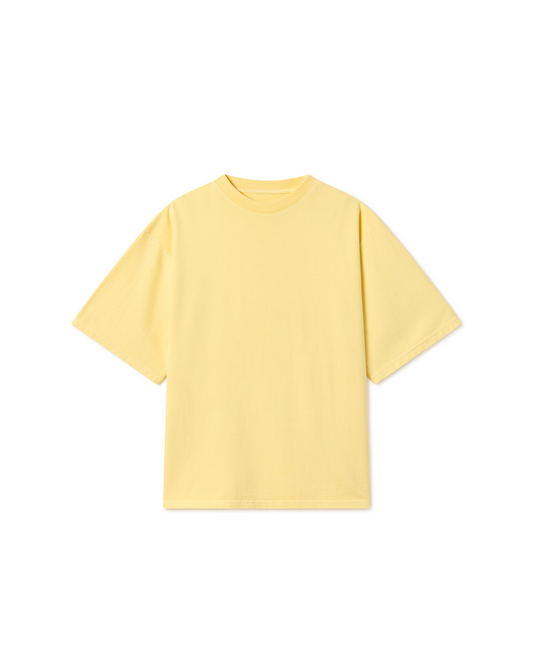 300 GSM 'Vintage Yellow' T-Shirt