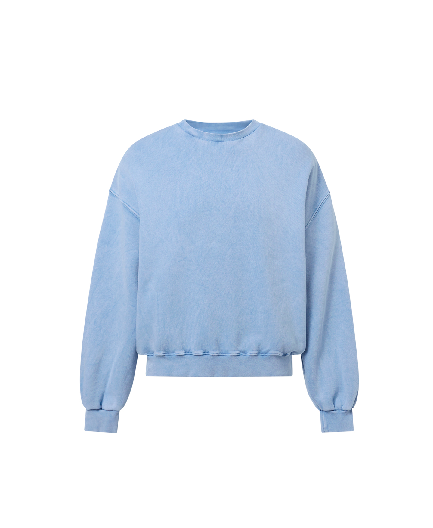 450 GSM 'Vintage Blue' Crewneck