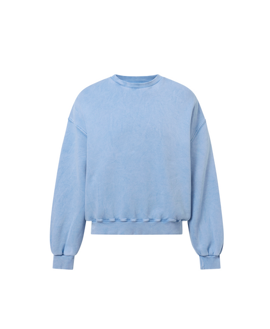 450 GSM 'Vintage Blue' Crewneck