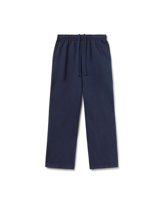 600 GSM 'Vintage Navy Blue' Straight-leg Pants