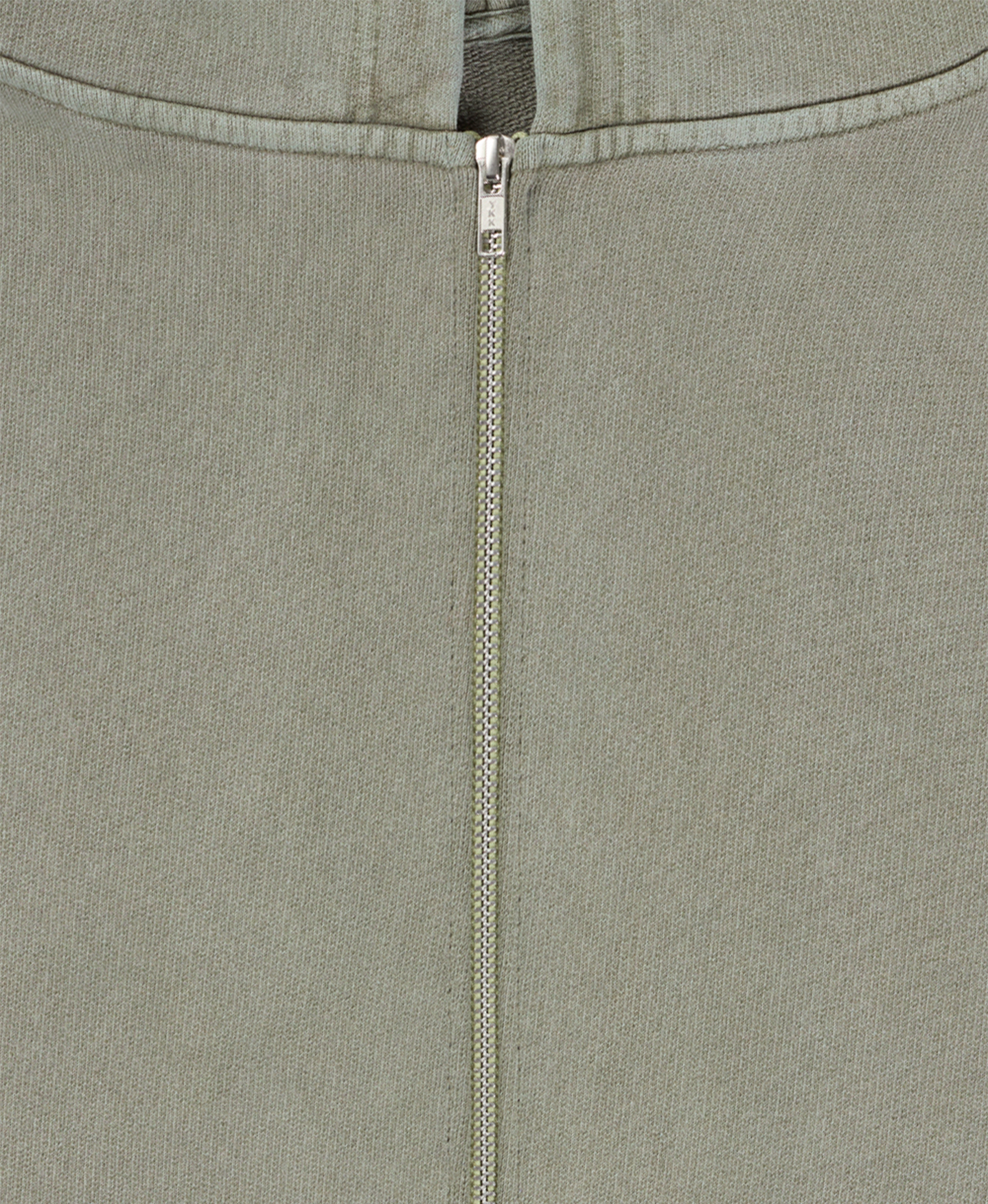 600 GSM 'Vintage Olive' Zipper