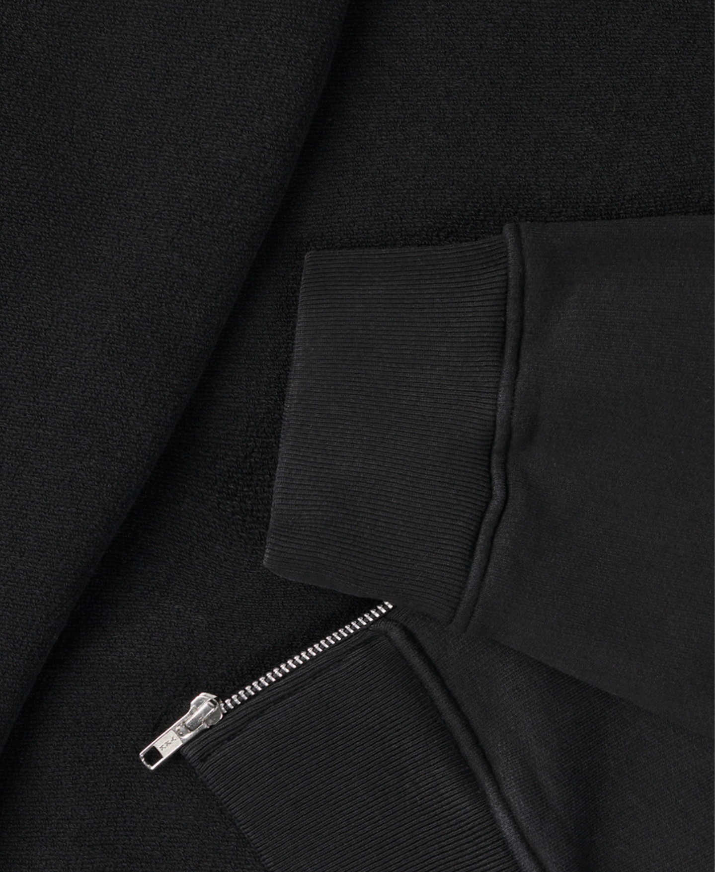 600 GSM 'Jet Black' Full-zip