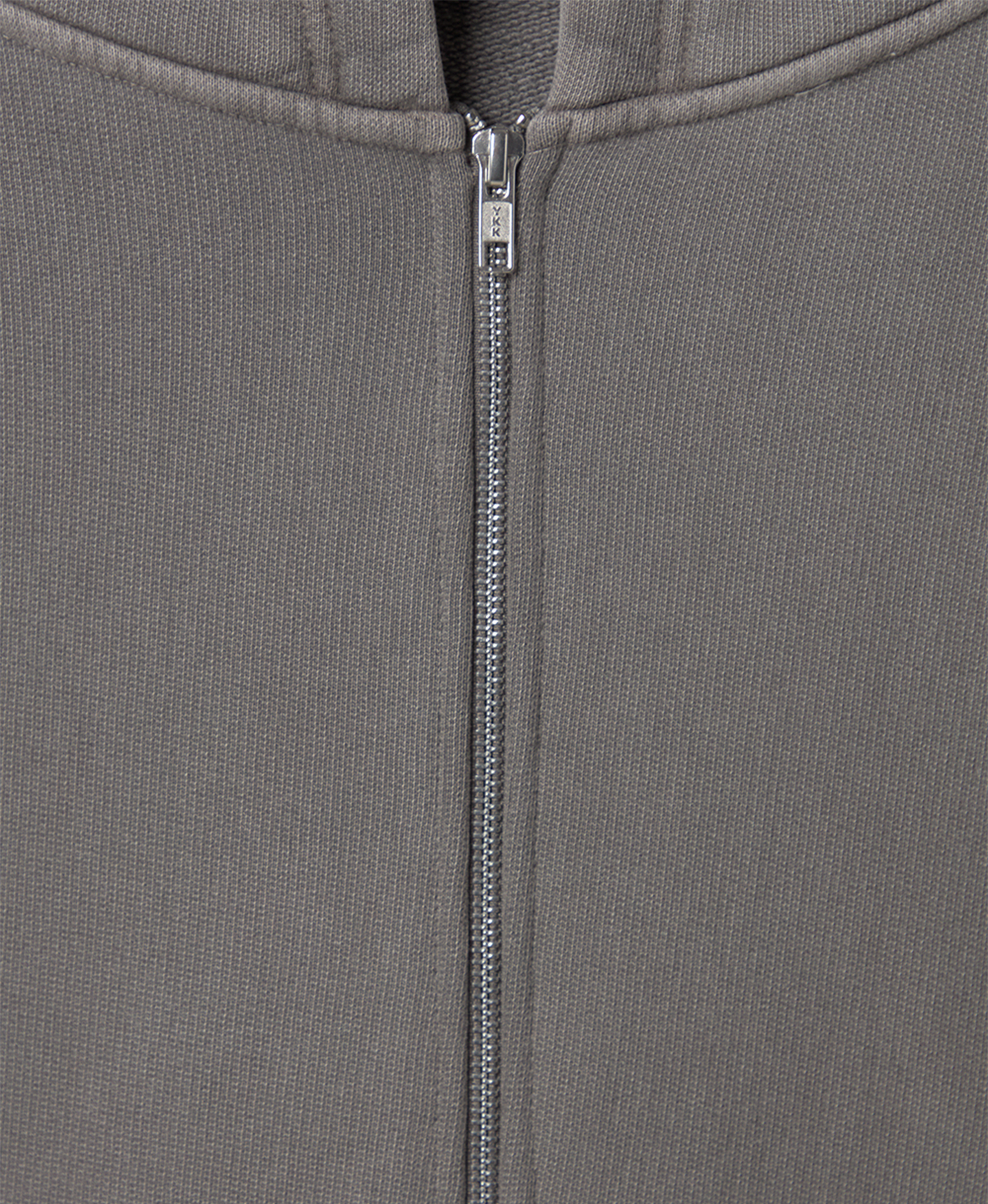 600 GSM 'Mud Gray' Zipper