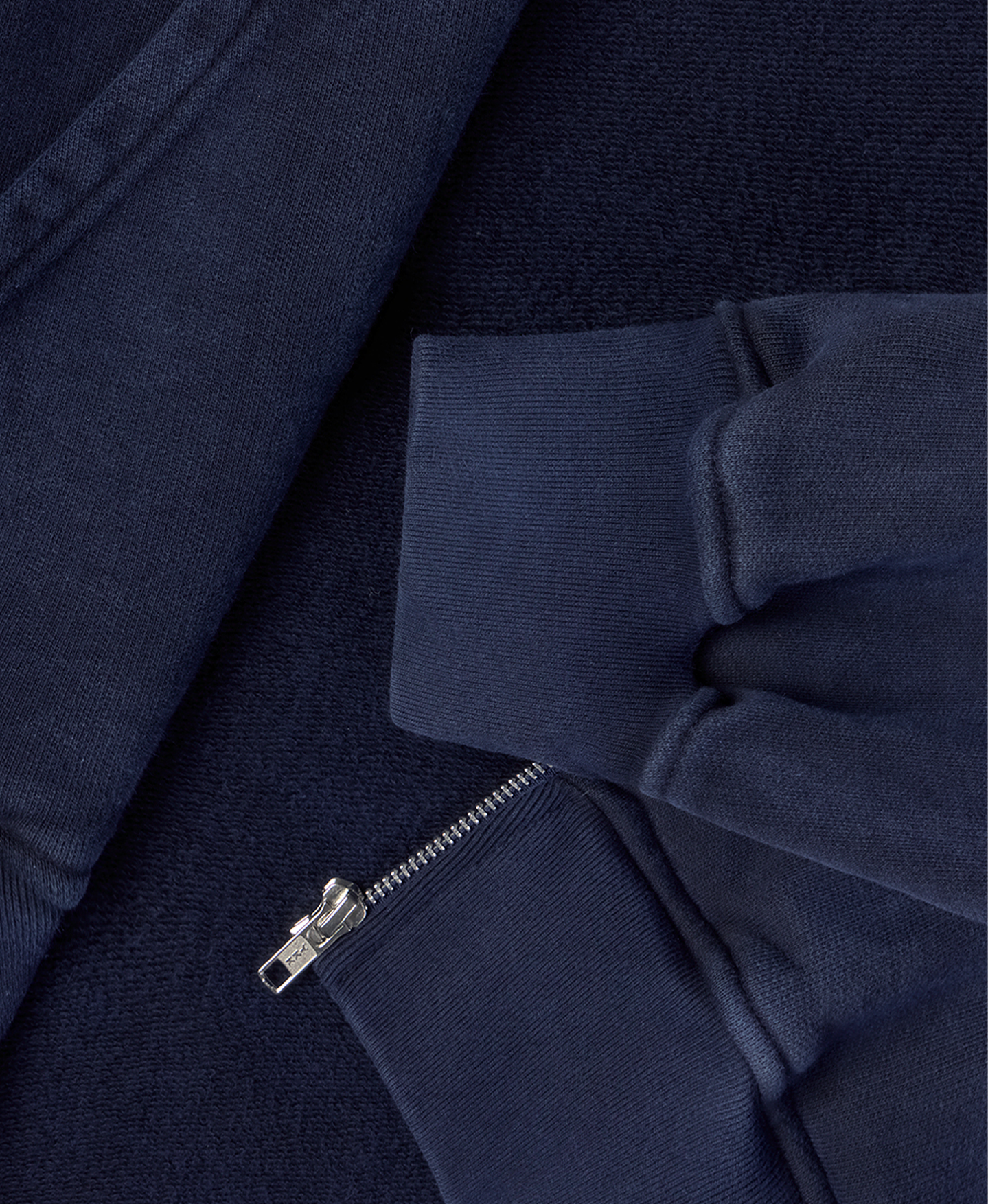 600 GSM 'Vintage Navy' Zipper