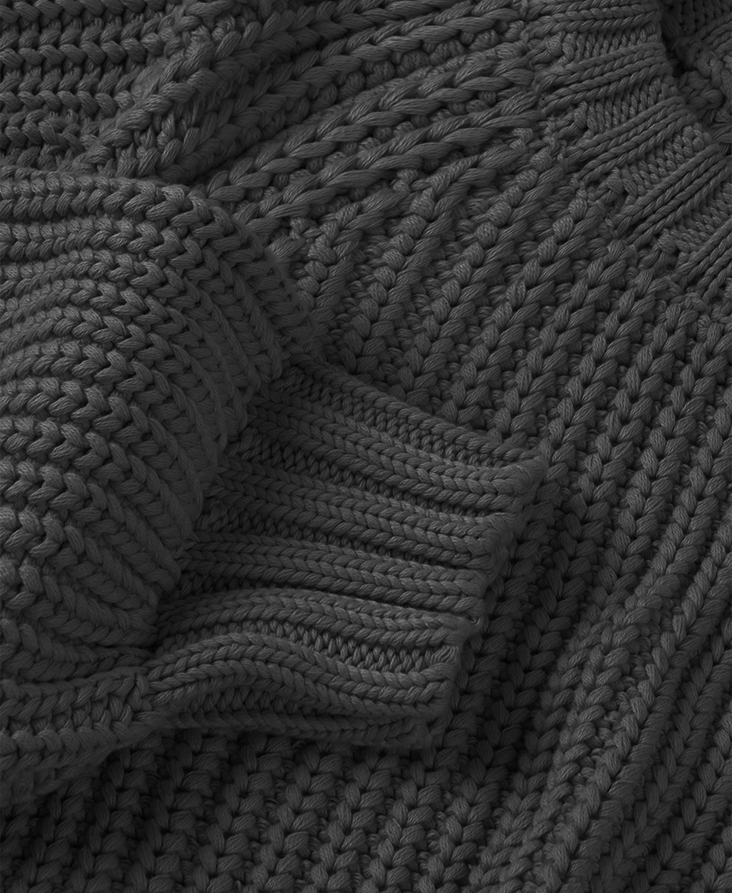 3 Gauge 'Anthracite' Knit