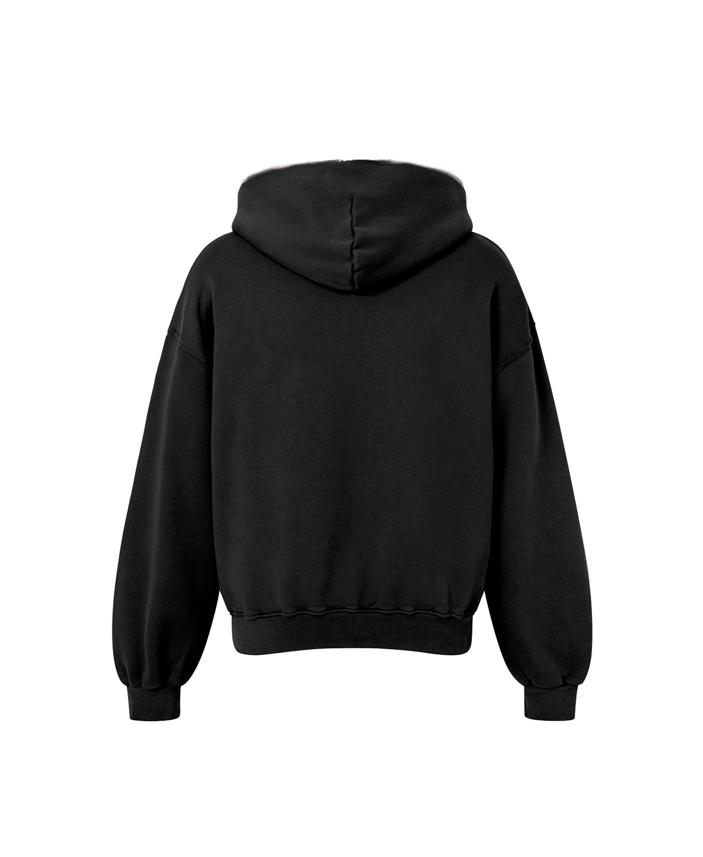 450 GSM 'Jet Black' Full-Zip