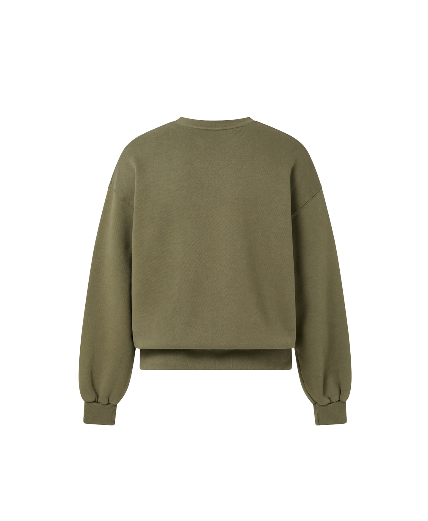 450 GSM 'Army Olive' Crewneck