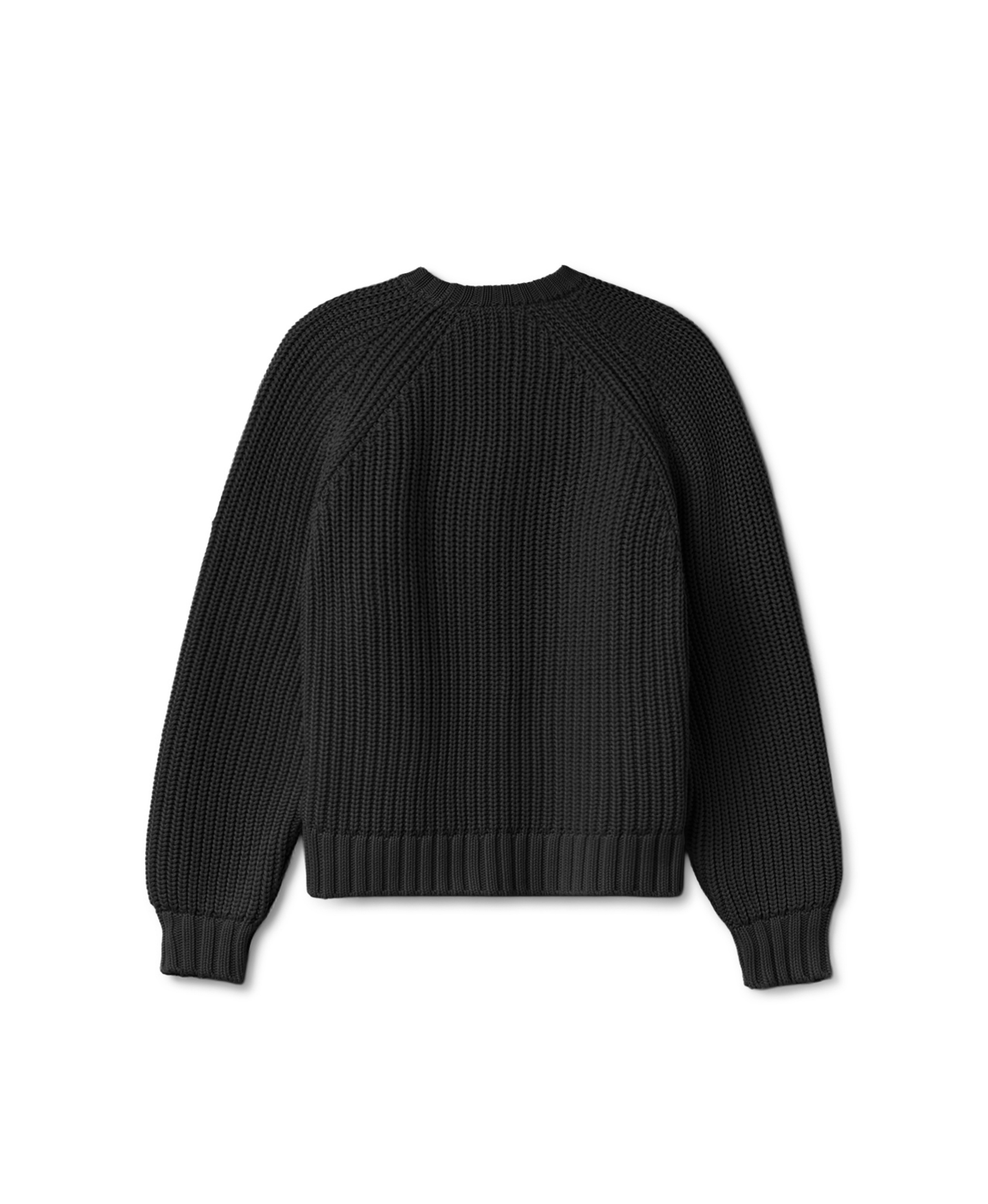 3 Gauge 'Jet Black' Knit