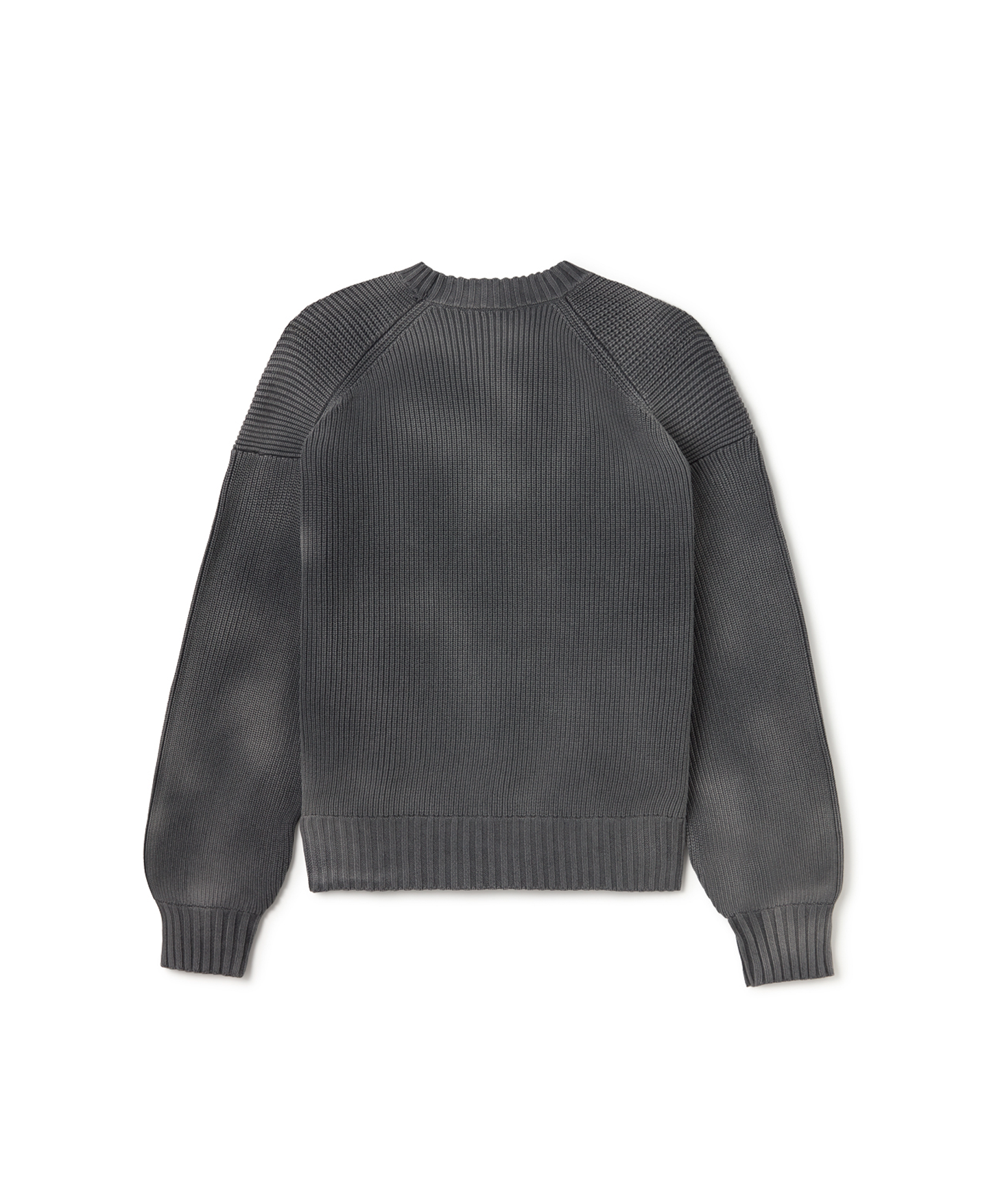 7 Gauge 'Vintage Black' Knit