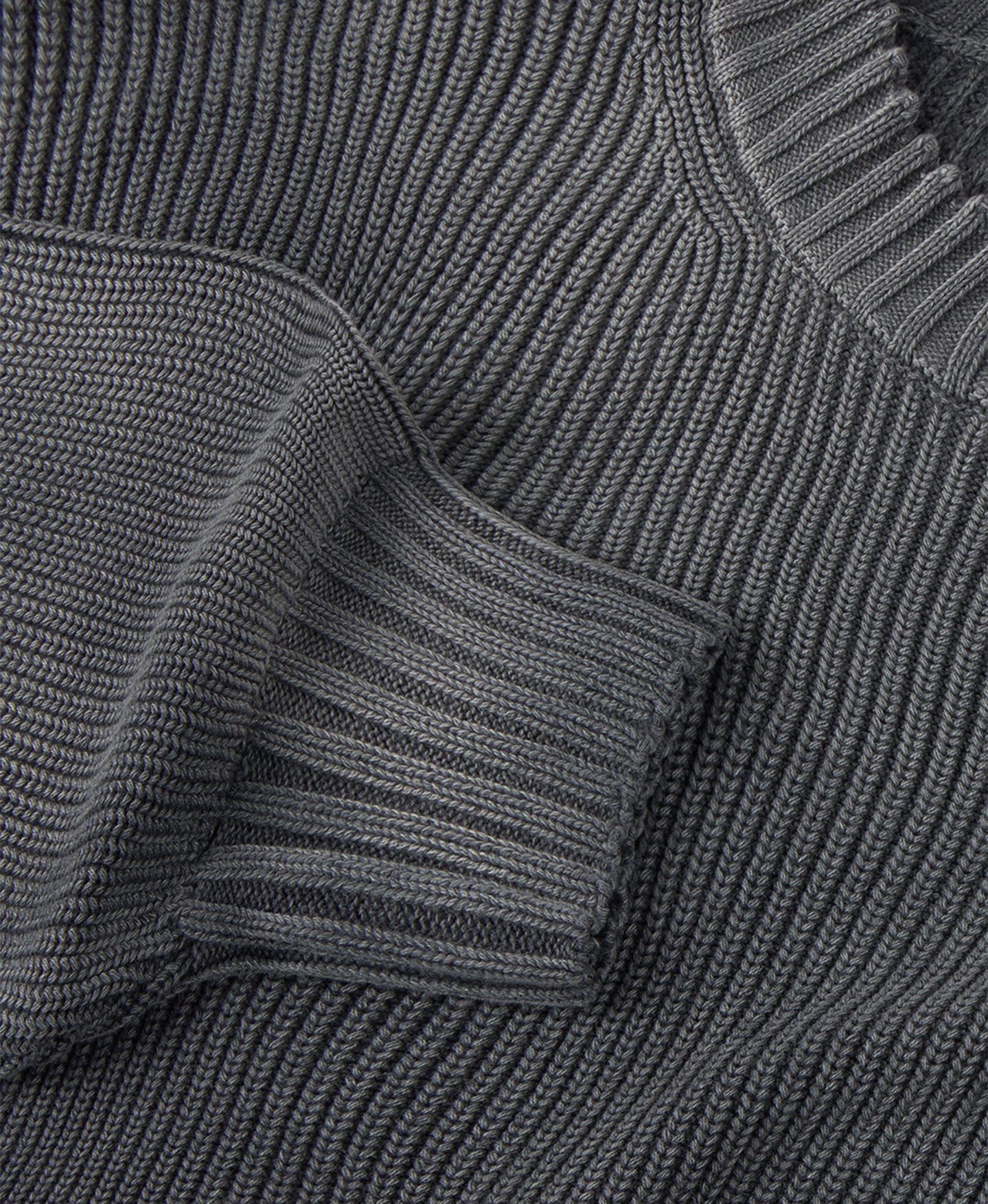 7 Gauge 'Vintage Black' Knit