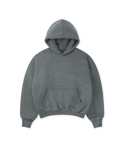 Load image into Gallery viewer, 1000 GSM &#39;Iron Gray&#39; Double Hoodie
