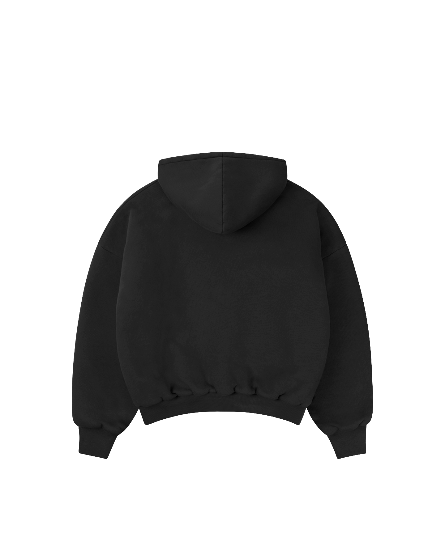 Plain black jumper no hood sale