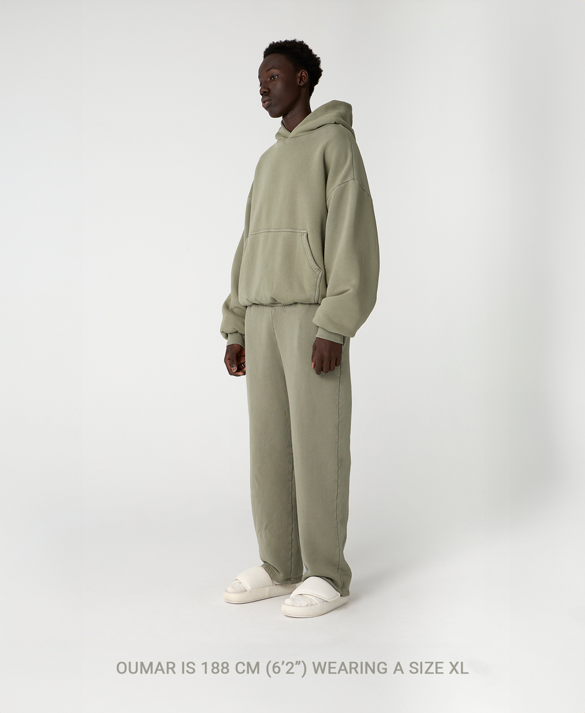 1000 GSM 'Forest' Double Hoodie