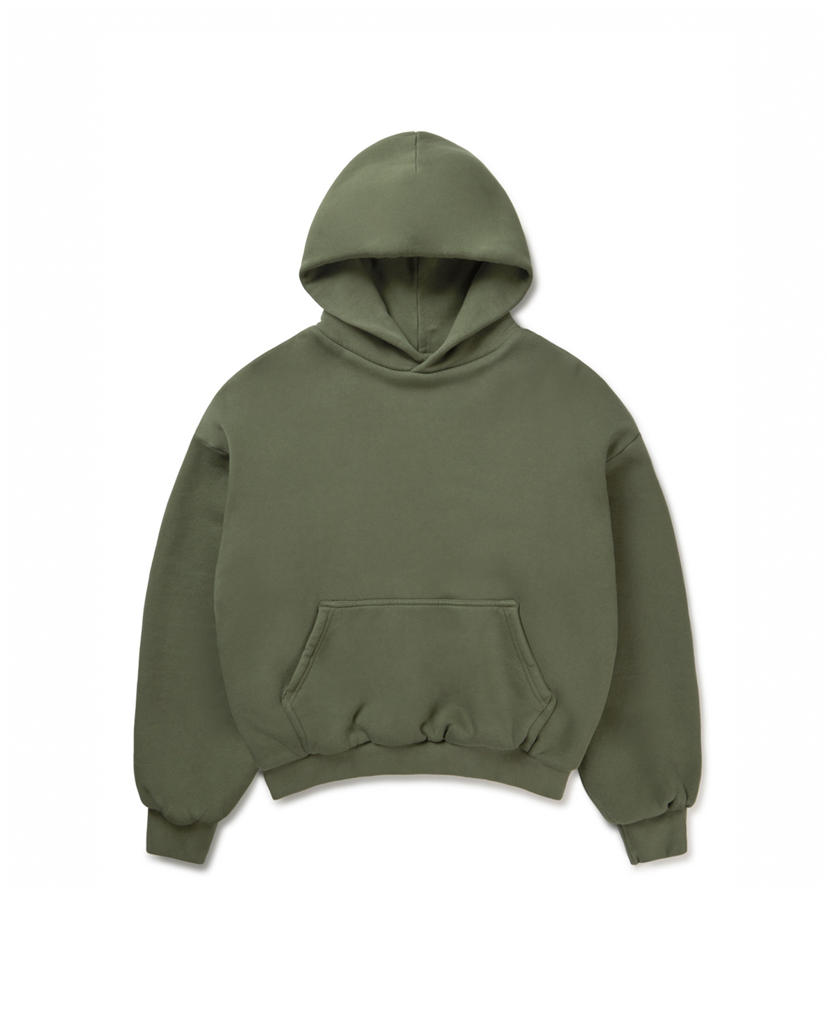 1000 GSM 'Olive' Double Hoodie