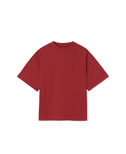 180 GSM 'Dark Red' T-Shirt