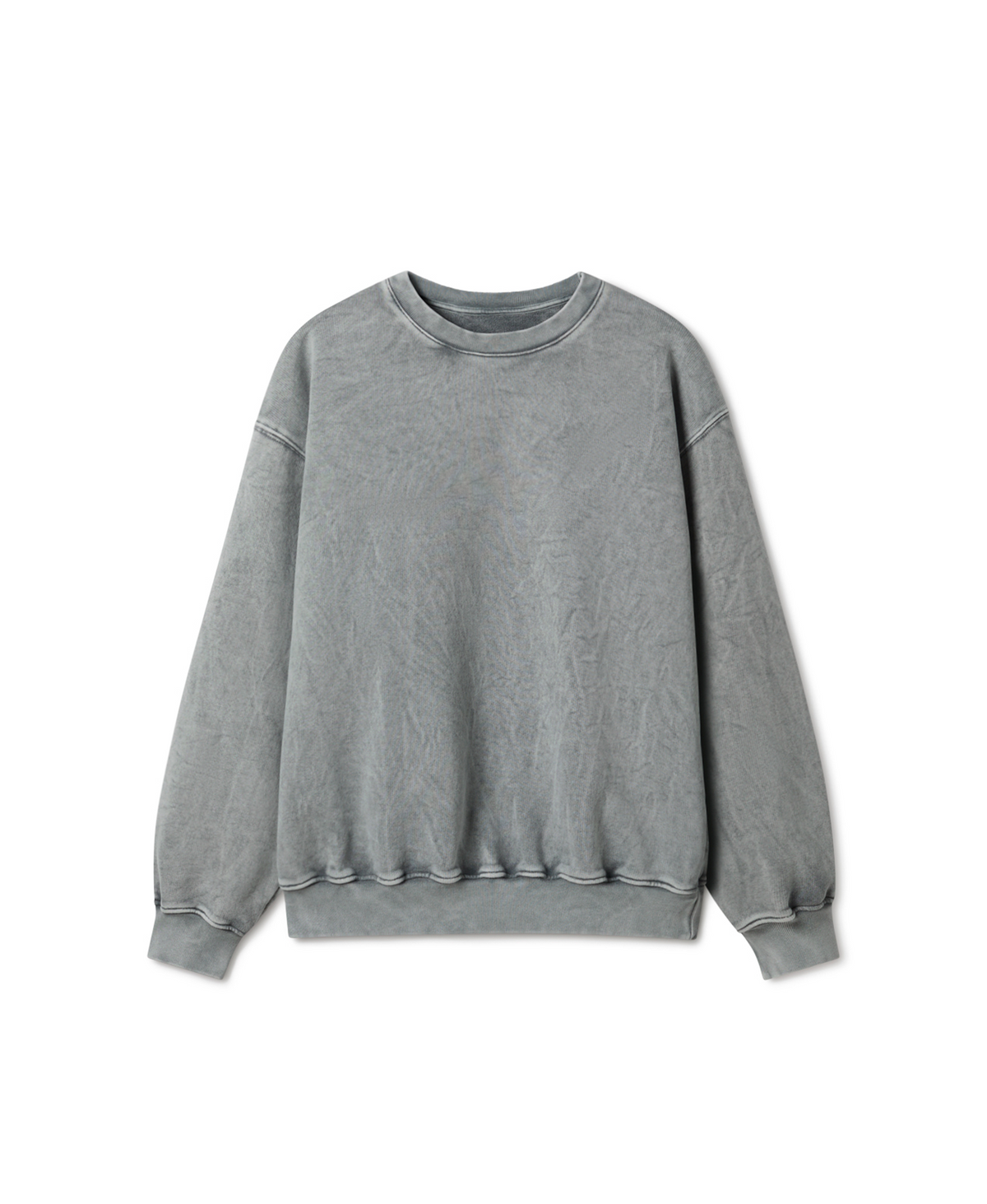 600 GSM 'Vintage Gray' Crewneck