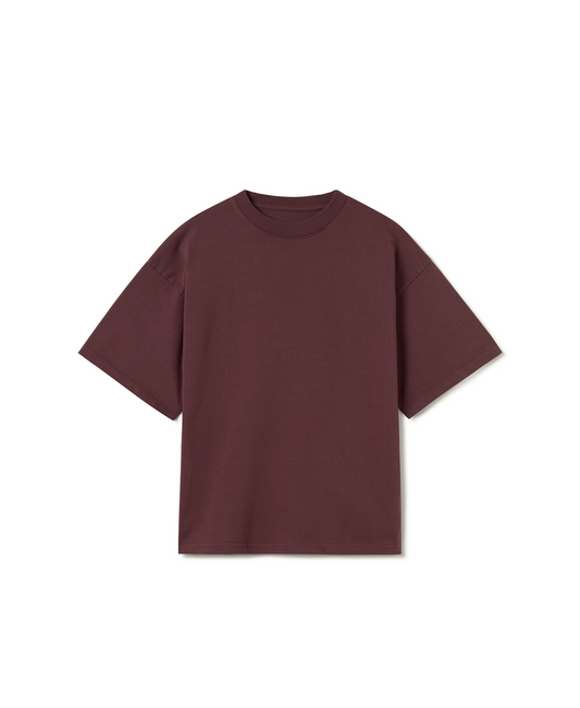 300 GSM 'Burgundy' T-Shirt