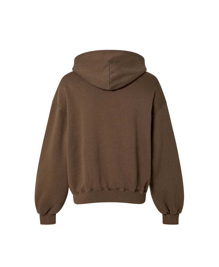 450 GSM 'Mocha Brown' Hoodie – Velour Garments