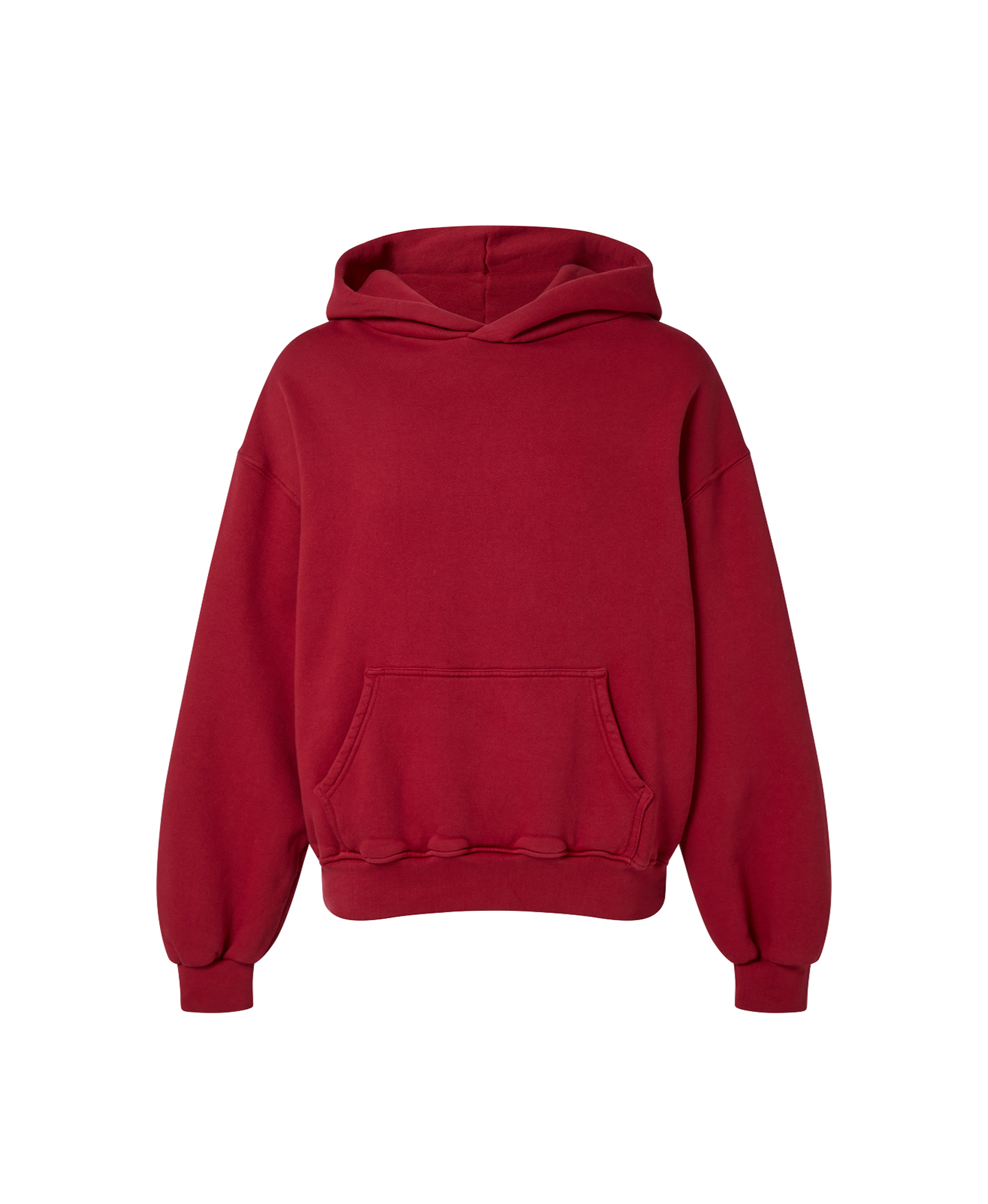 450 GSM 'Dark Red' Hoodie – Velour Garments