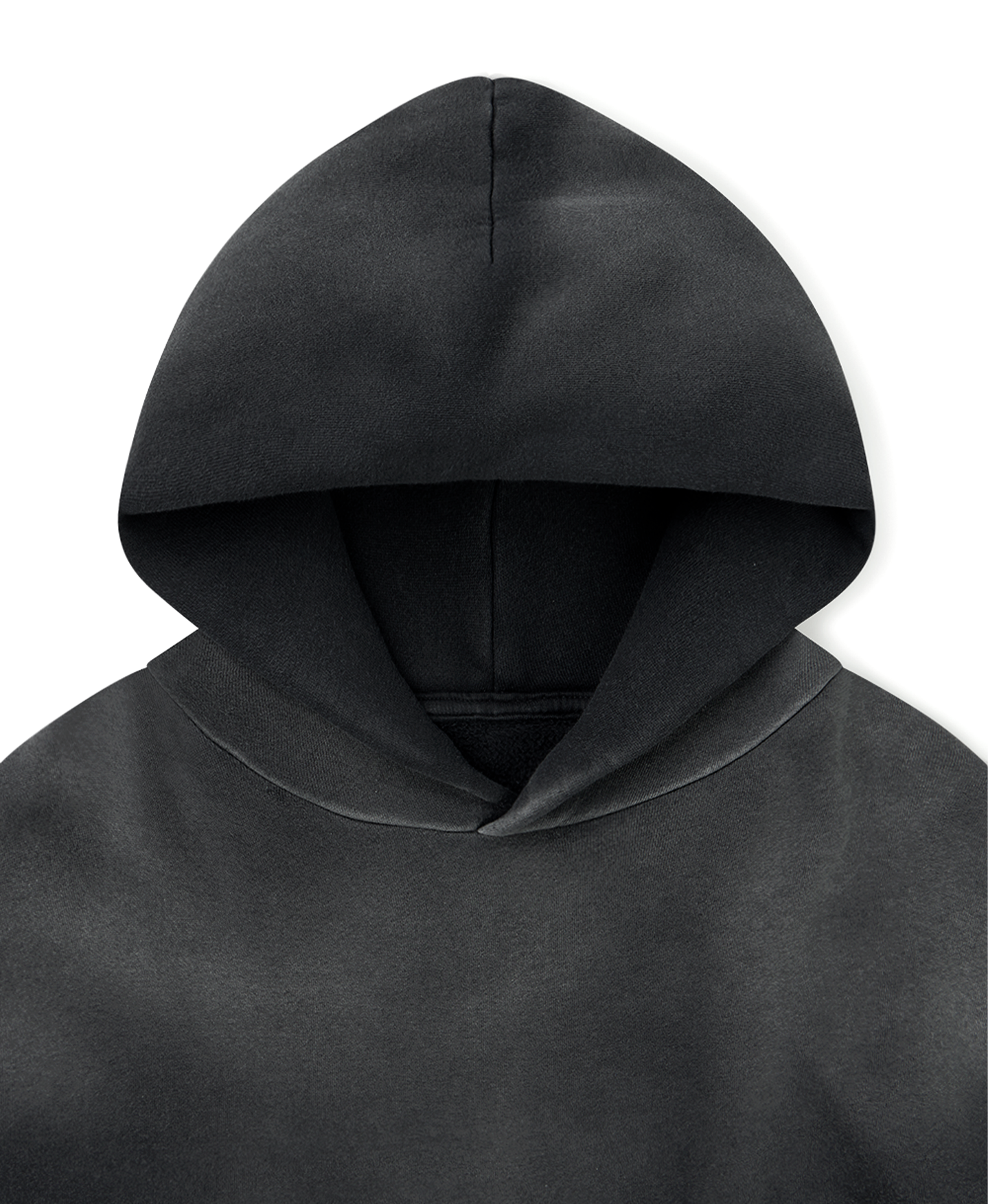 450 GSM 'Faded Black' Hoodie