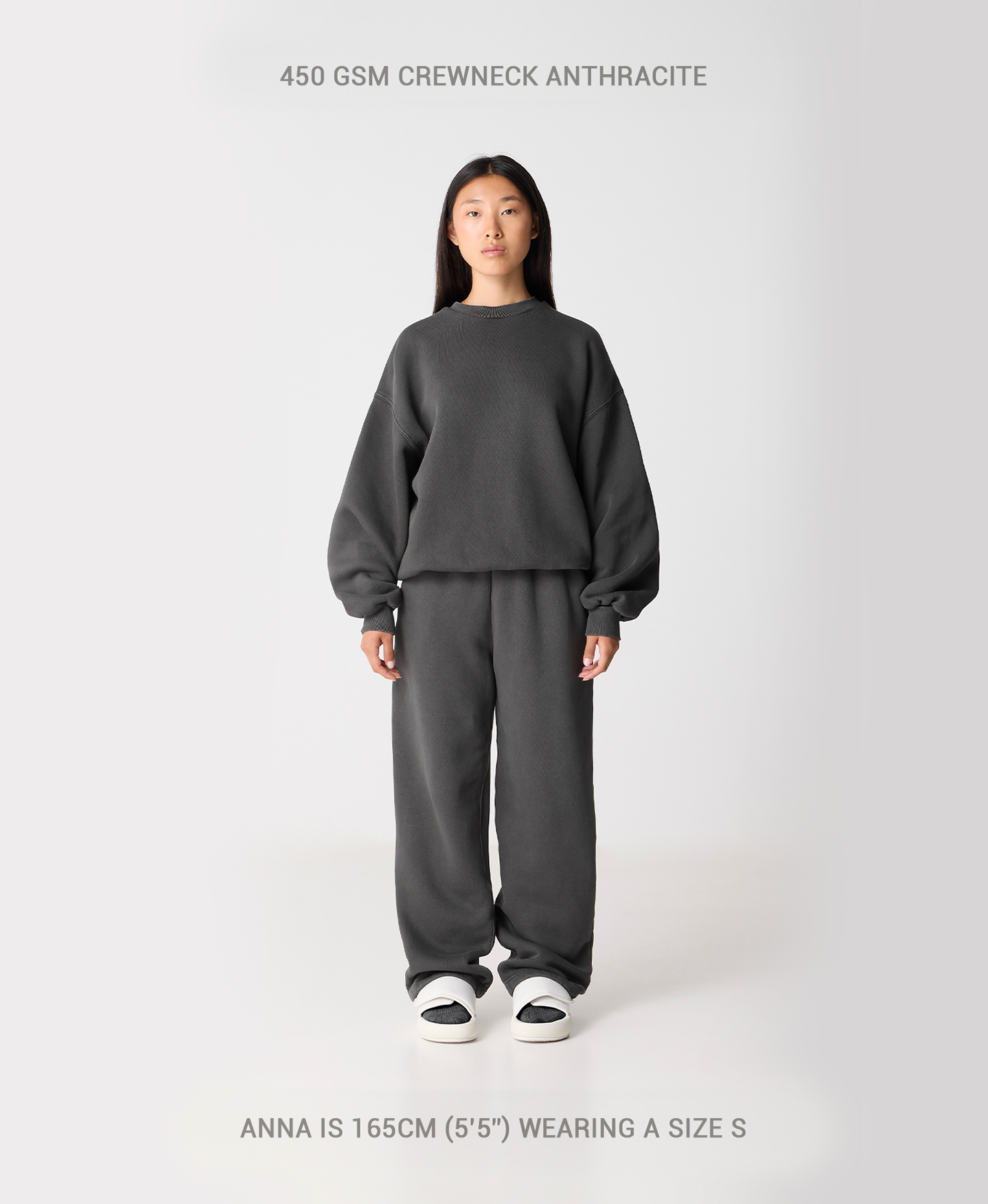 450 GSM 'Midnight' Crewneck