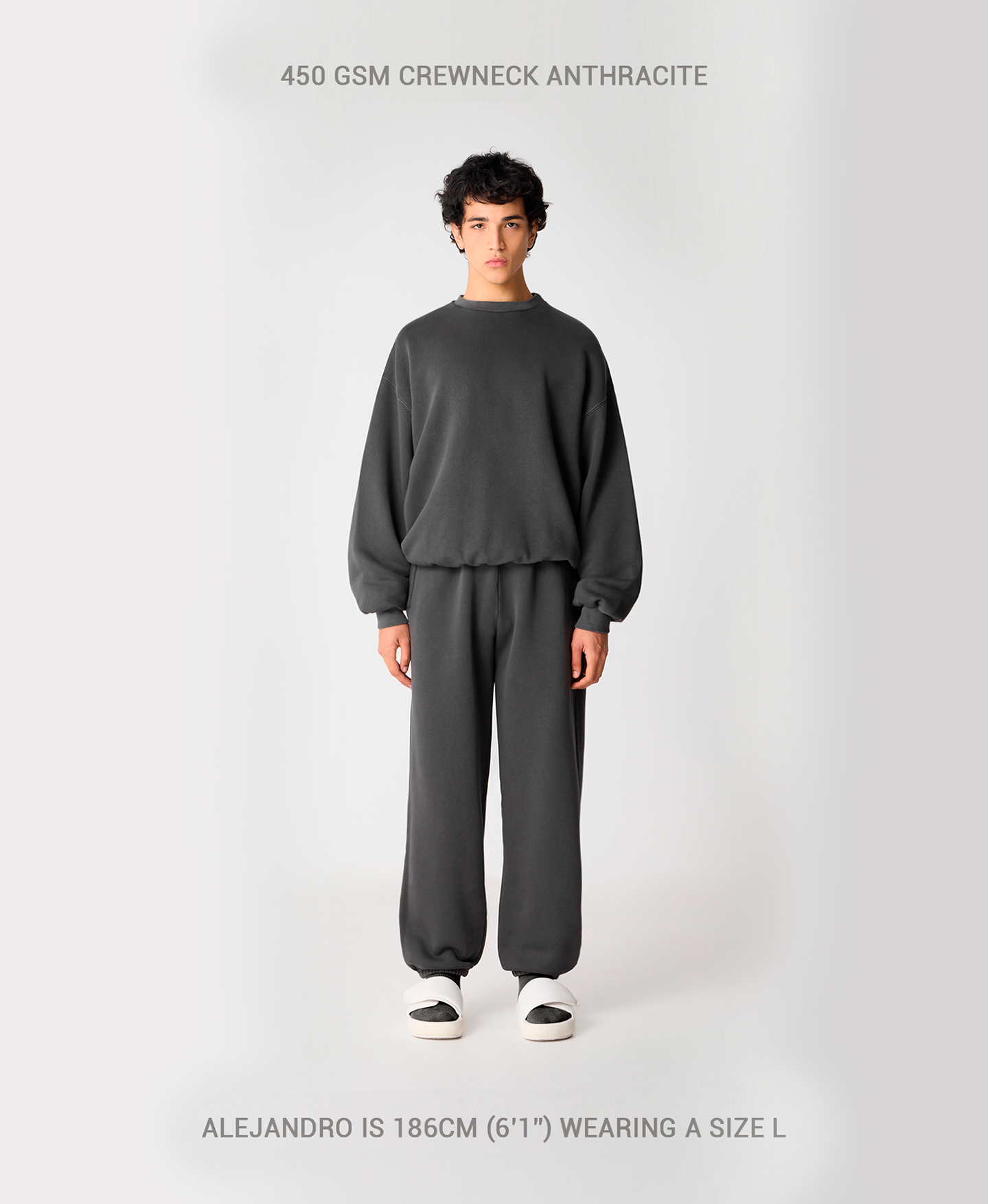 450 GSM 'Midnight' Crewneck