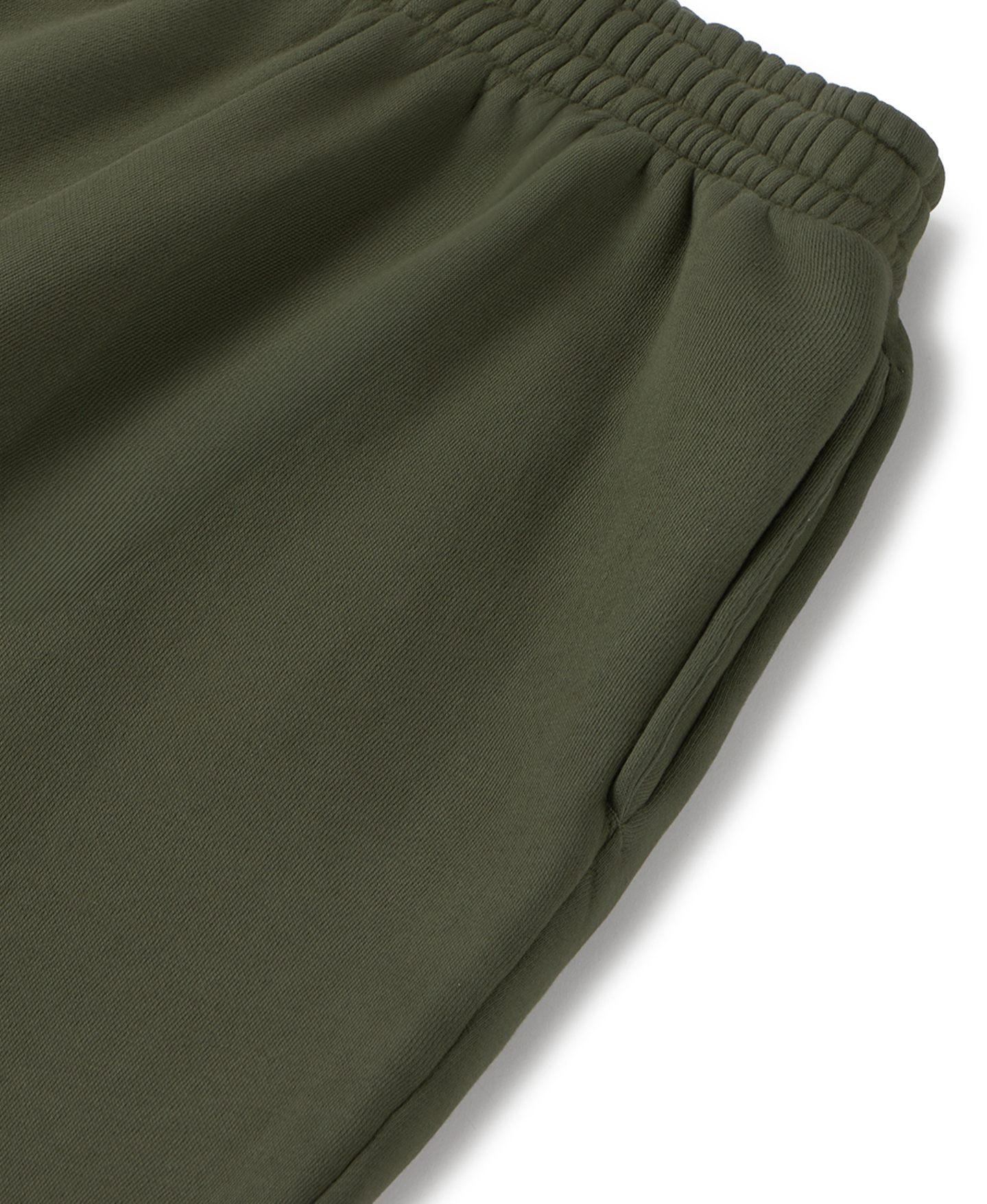 450 GSM 'Olive' Straight-leg Pants