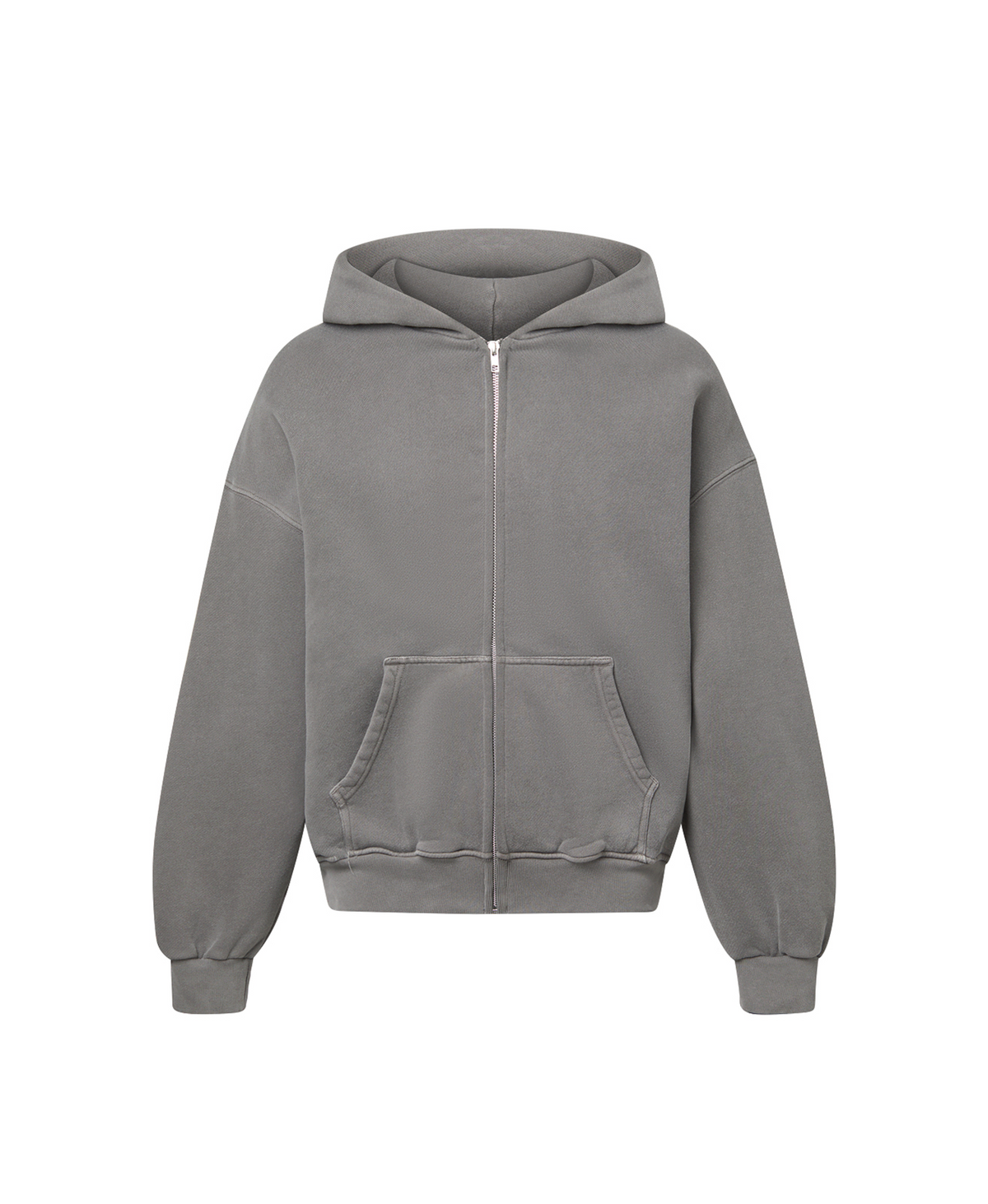 450 GSM ‘Mud Gray’ Zipper