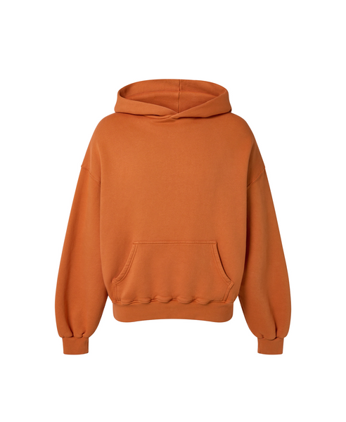 Orange hot sale hoodie plain