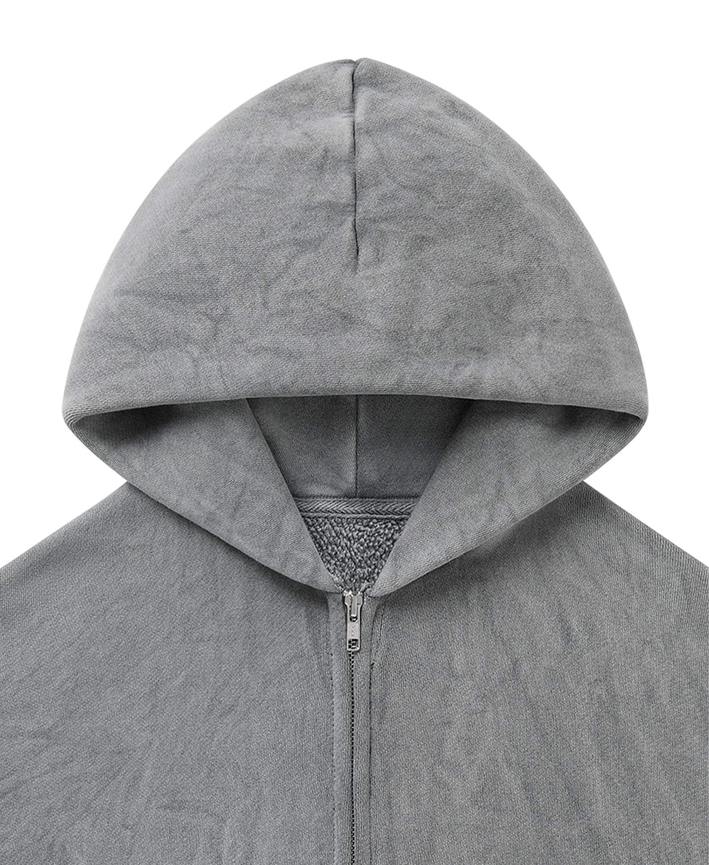 450 GSM ‘Vintage Gray’ Zipper