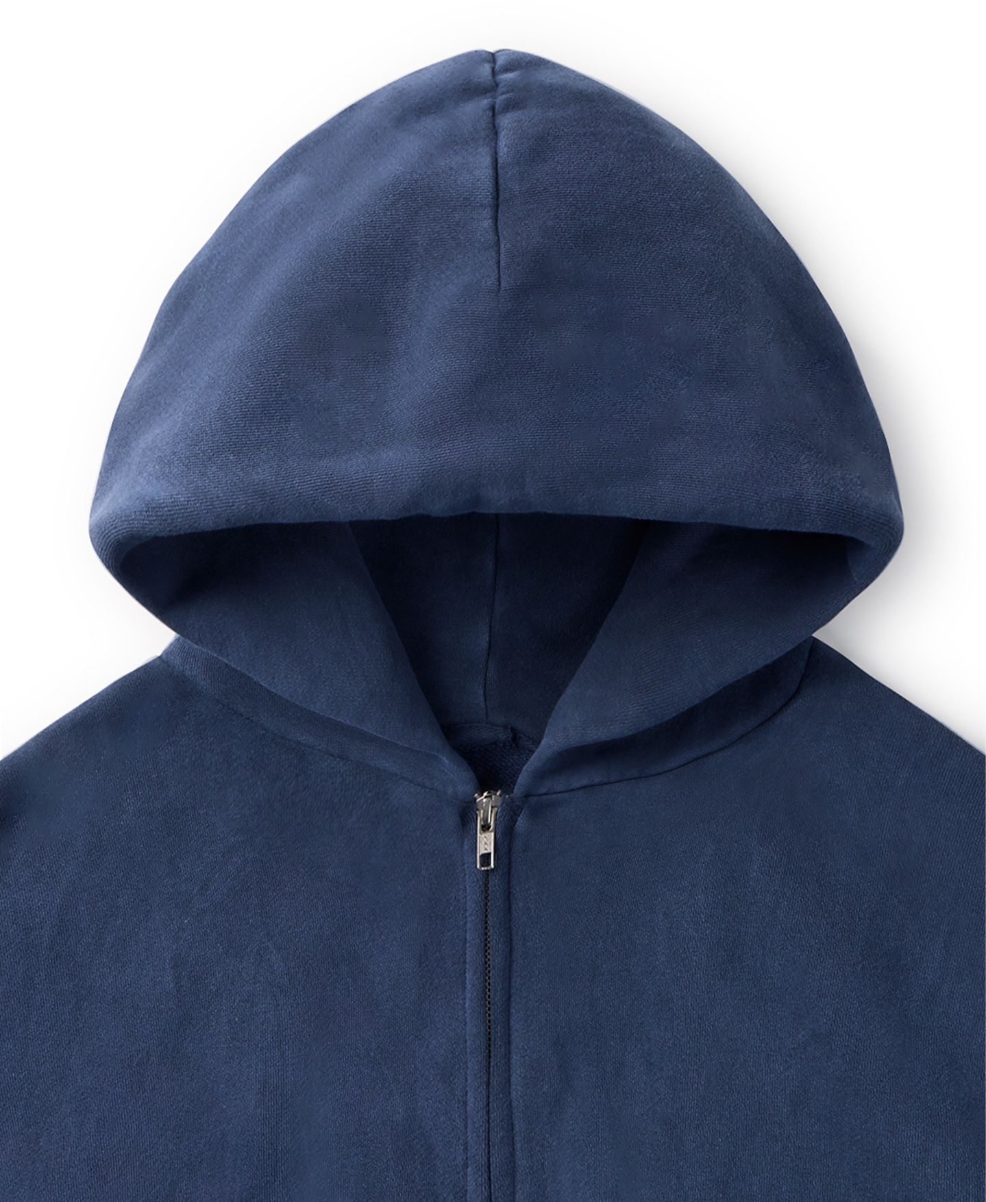 450 GSM ‘Vintage Navy Blue’ Zipper