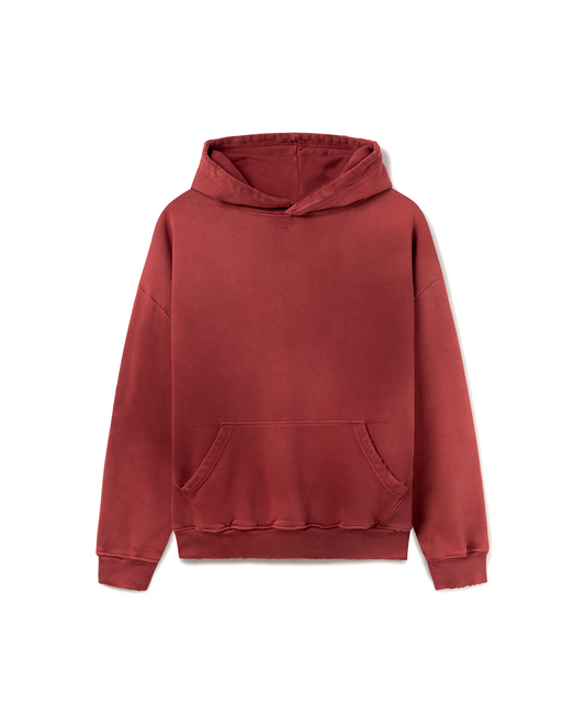 600 GSM 'London Red' Hoodie
