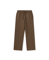450 GSM 'Mocha Brown' Straight-leg Pants