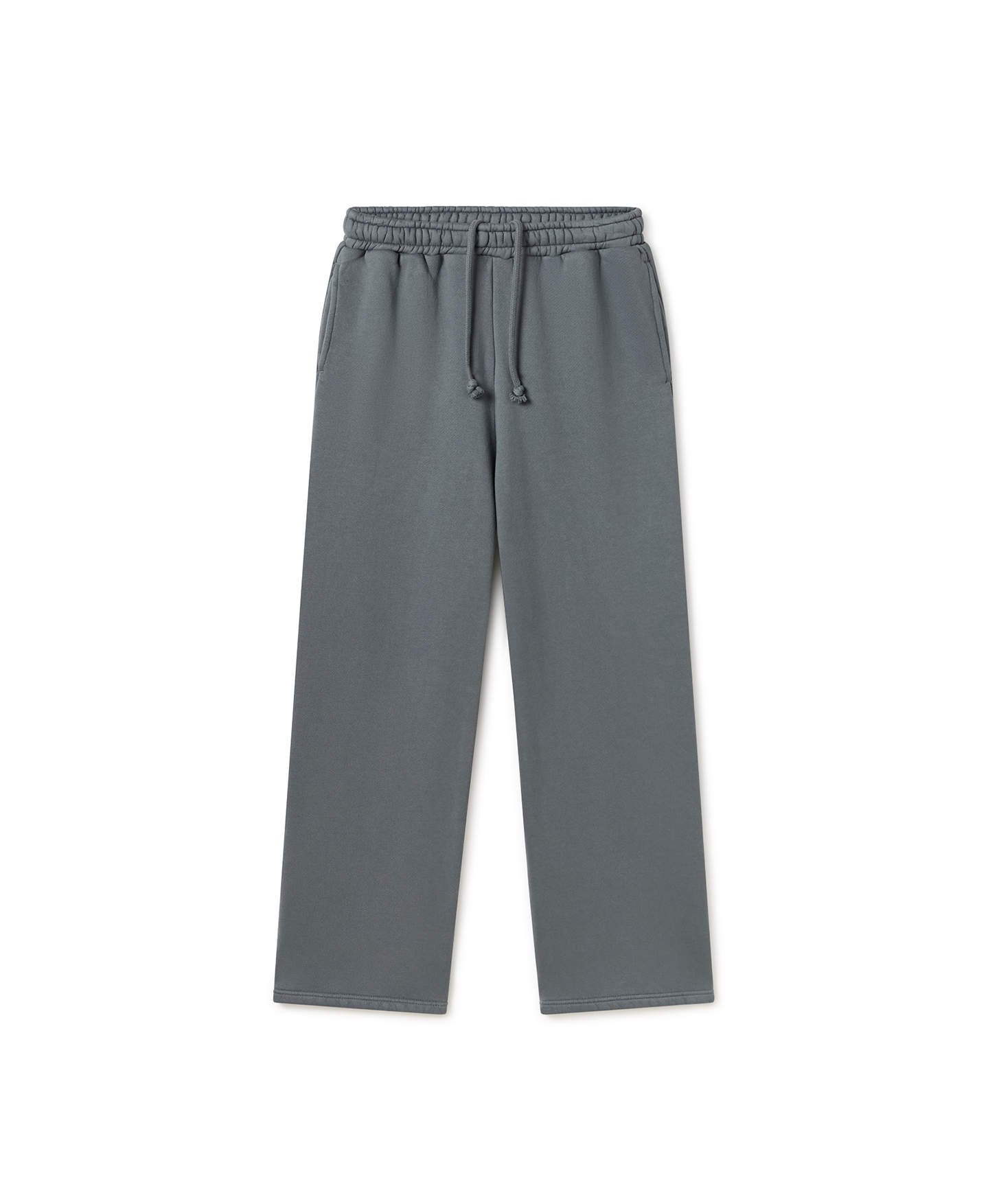 450 GSM 'Iron Gray' Straight-leg Pants – Velour Garments