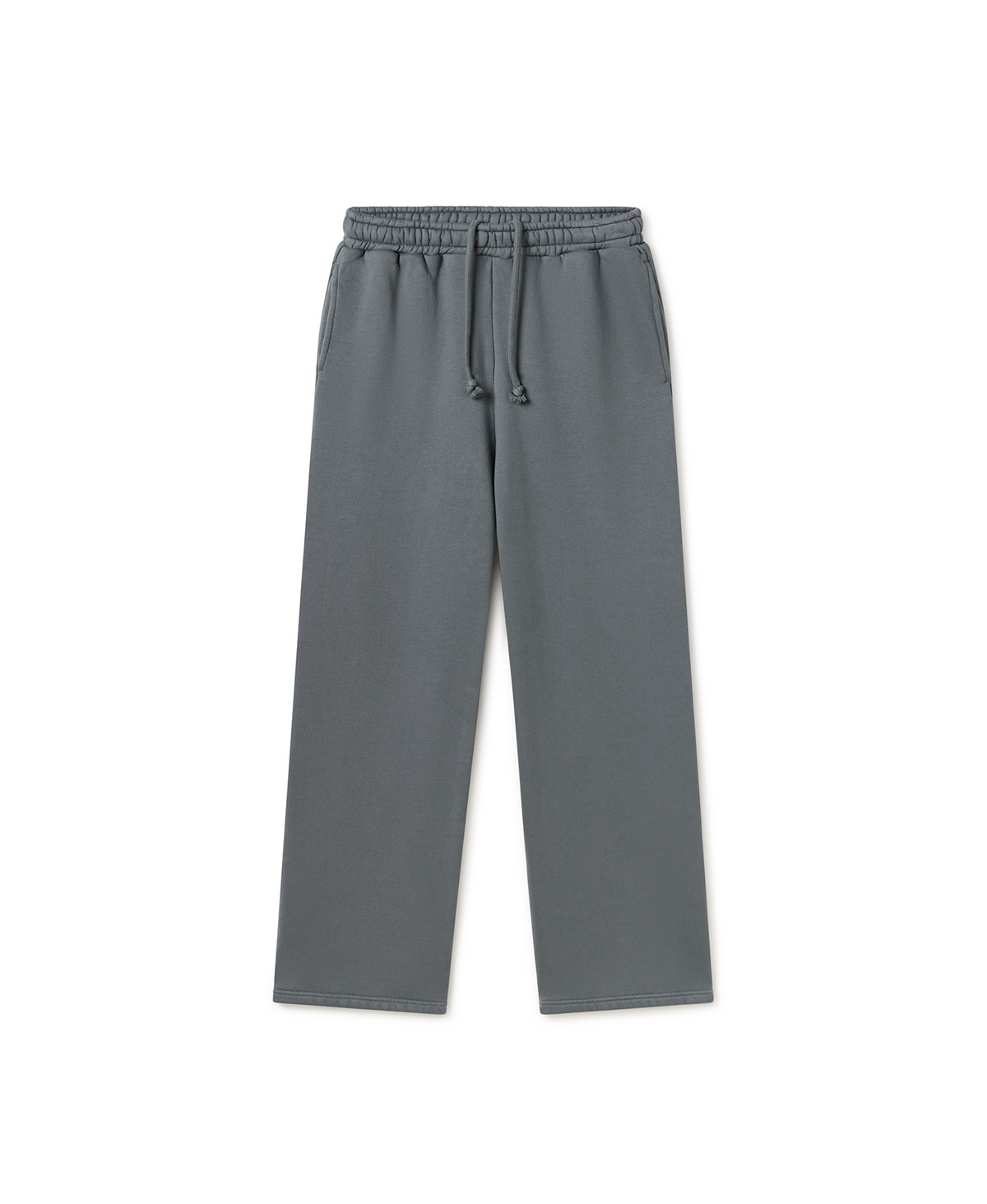 450 GSM 'Iron Gray' Straight-leg Pants
