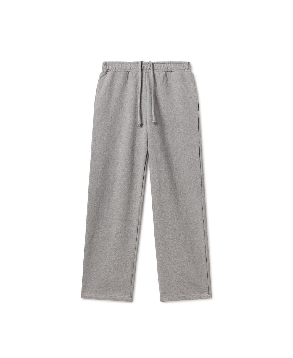 600 GSM 'Ash Gray' Straight-leg Pants – Velour Garments