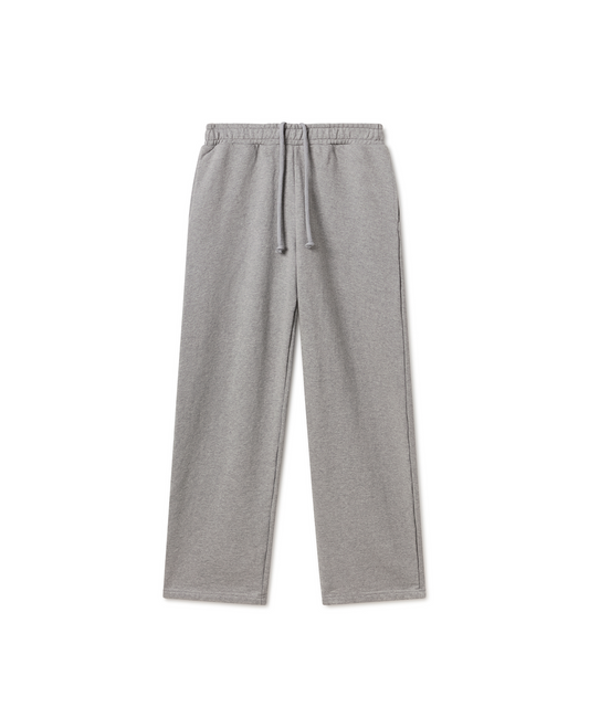 450 GSM 'Ash Gray' Straight-leg Pants