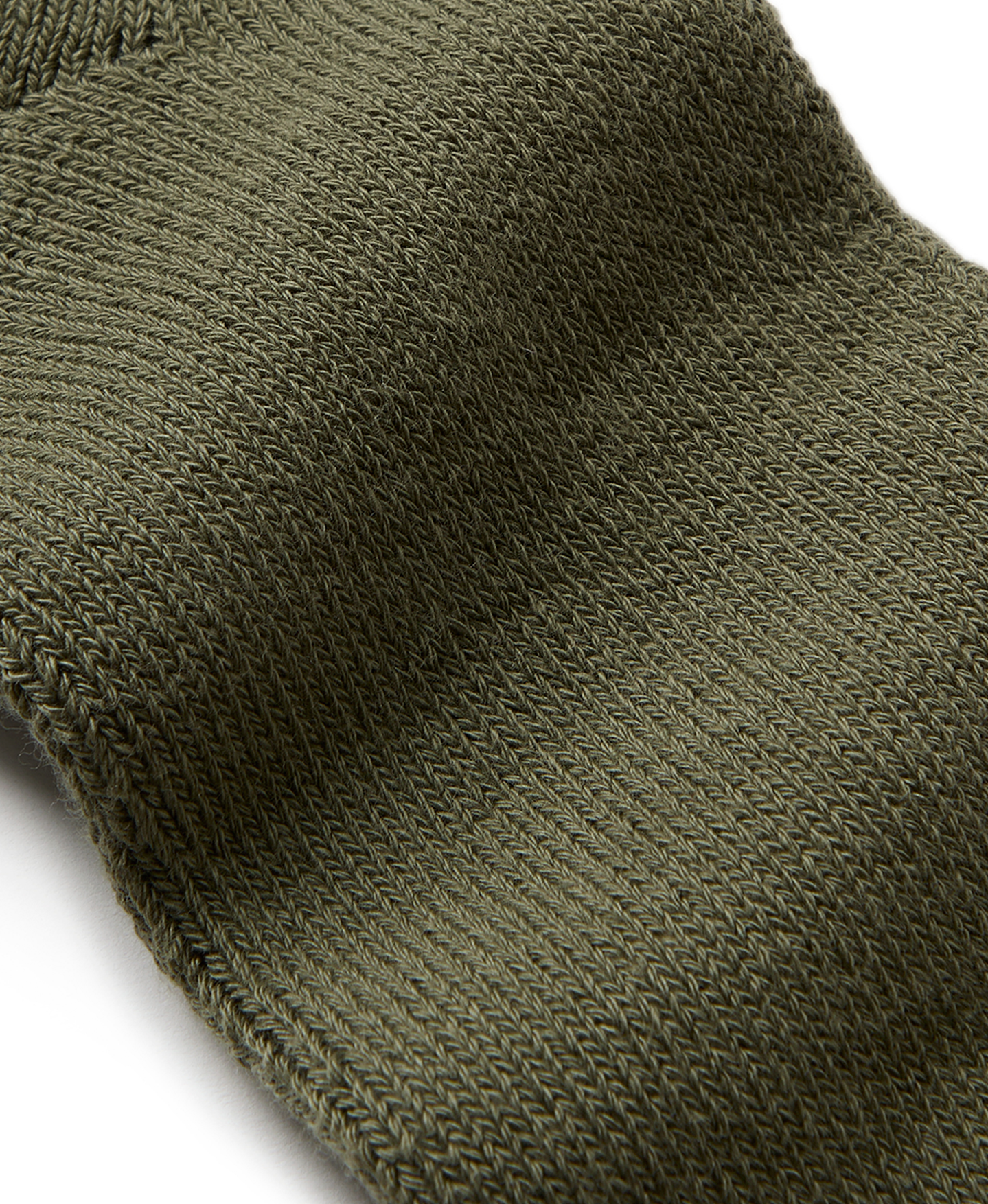 Boucle 'Army Olive' Socks