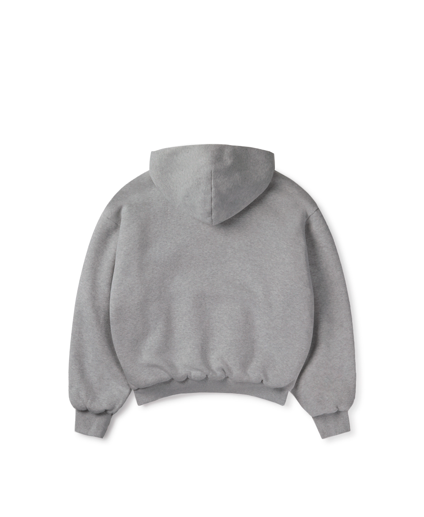 1000 GSM 'Ash Gray' Double Hoodie – Velour Garments 1000 GSM 'Ash Gray' Double Hoodie – Velour Garments