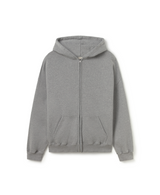 600 GSM 'Ash Gray' Zipper