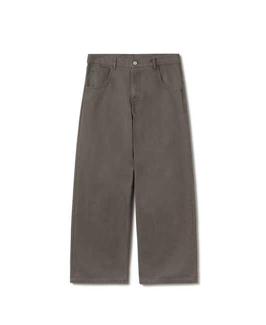 14oz 'Mud Gray' Denim Jeans